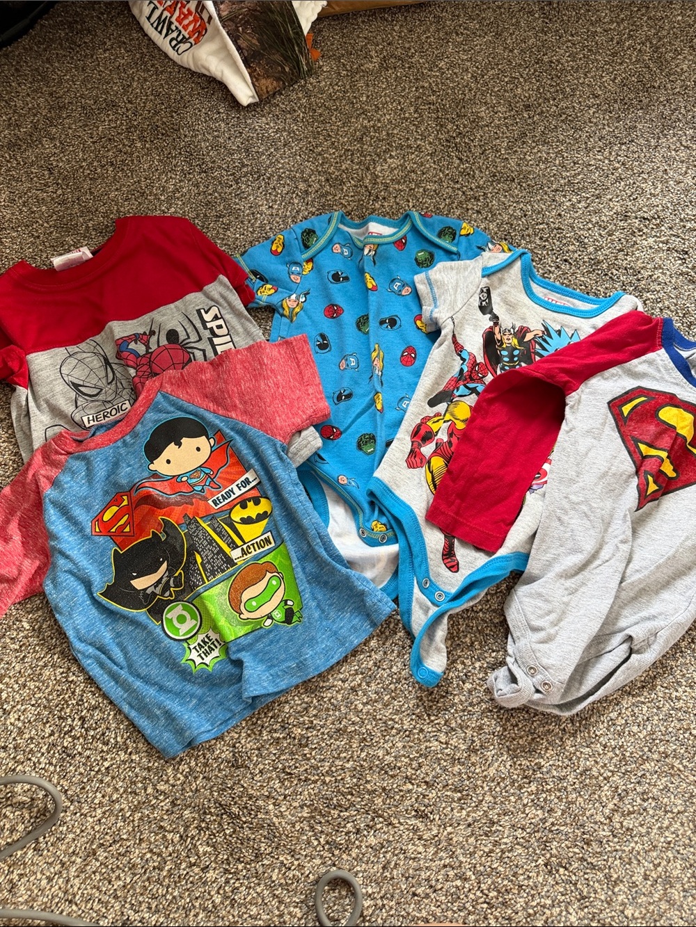 Superhero Mixed Lot —6-9M